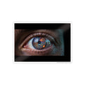 Gloss Poster – Cyber Eye Art Print (Iris Circuit Design)