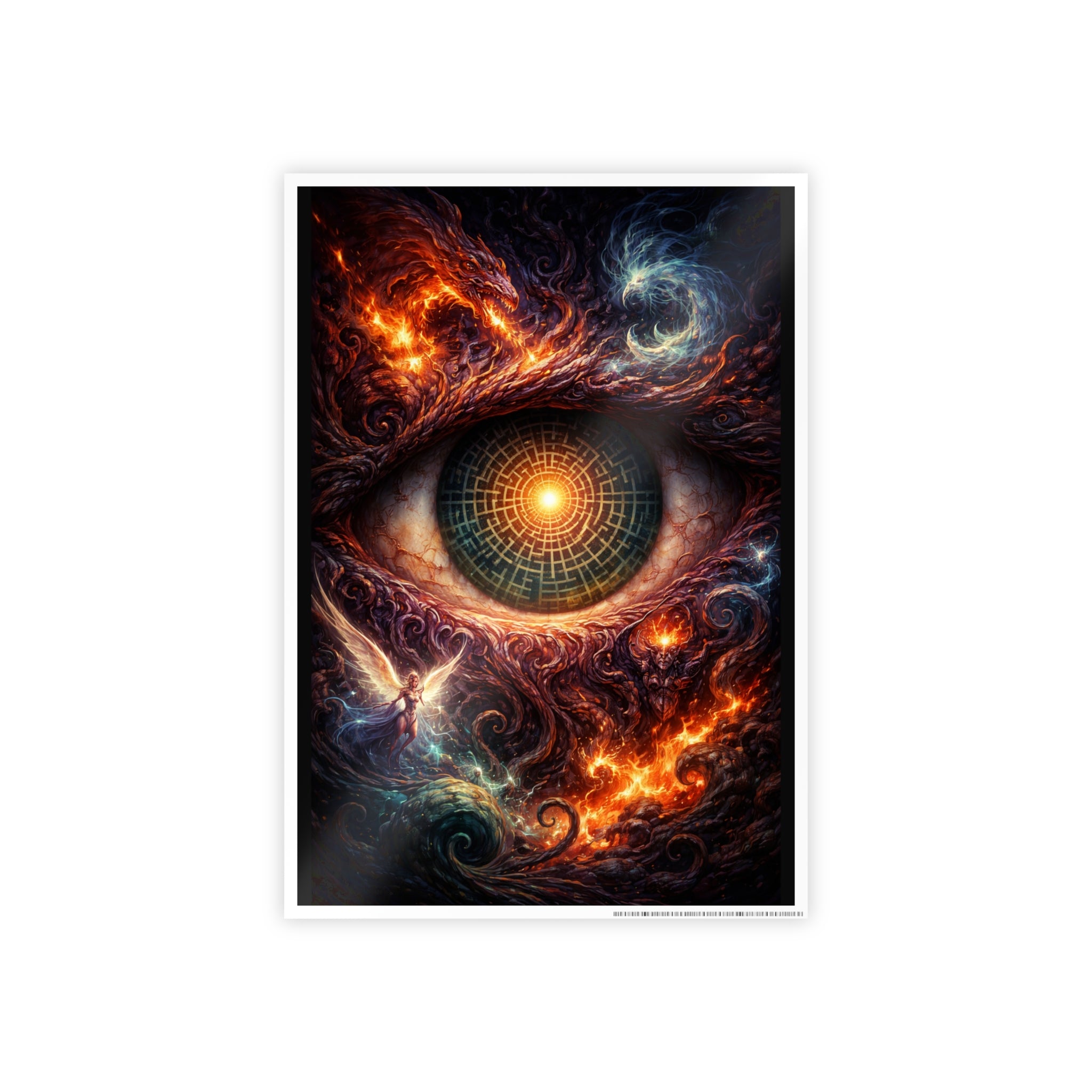 Poster — Cosmic Eye Glaze Art Print